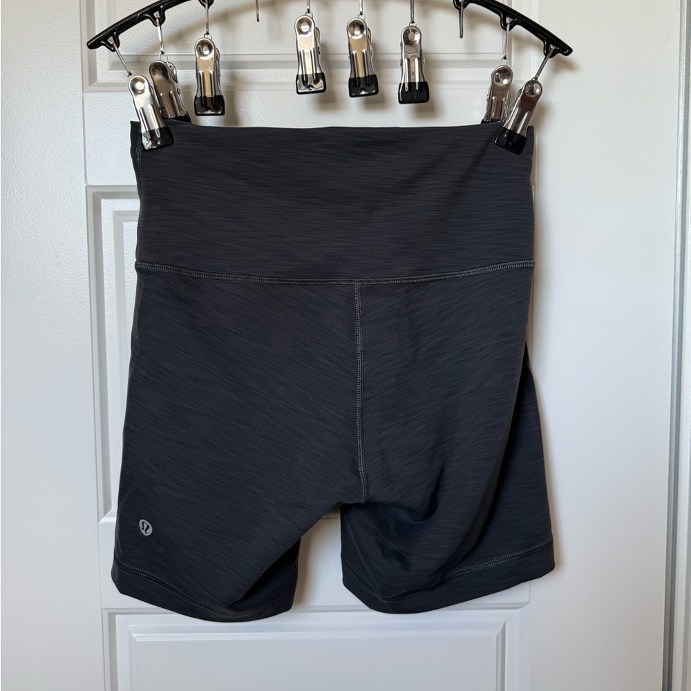 lululemon athletica Charcoal Bike Shorts - Picture 3 of 3
